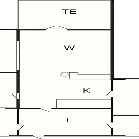 4 Person Holiday Home In Vaeggerlose-By Traum 펜션 *